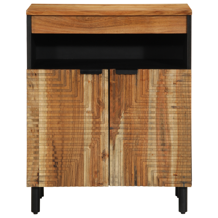Dulap, 60x33x75 cm, lemn masiv de acacia - WALTI WALTI