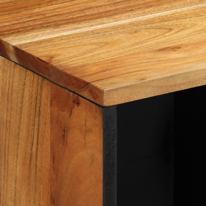 Dulap, 80x33x75 cm, lemn masiv de acacia - WALTI WALTI