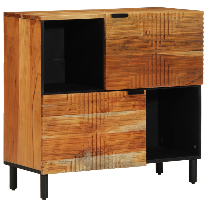 Dulap, 80x33x75 cm, lemn masiv de acacia - WALTI WALTI