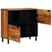 Dulap, 80x33x75 cm, lemn masiv de acacia - WALTI WALTI