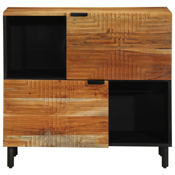 Dulap, 80x33x75 cm, lemn masiv de acacia - WALTI WALTI