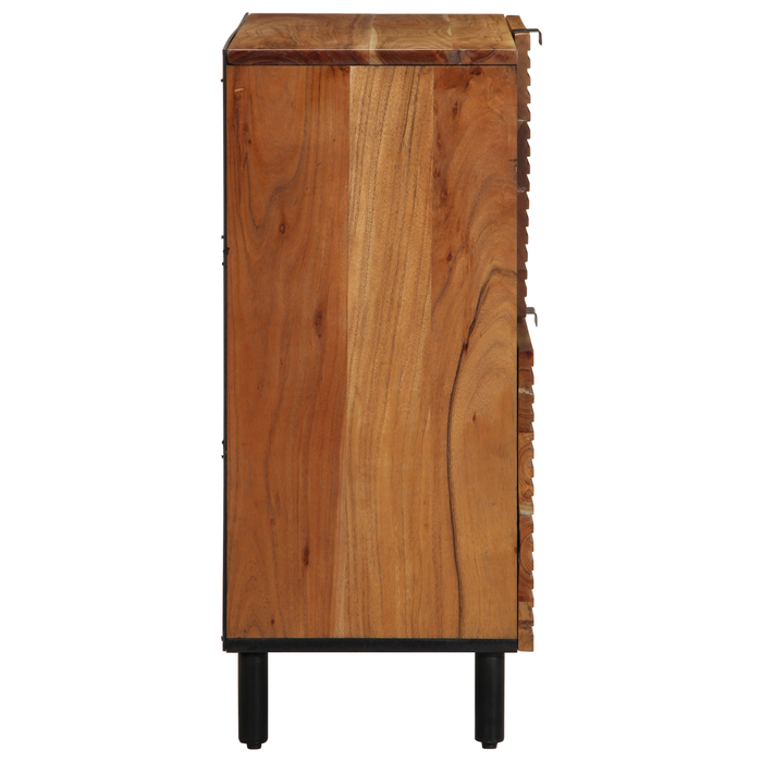 Dulap, 80x33x75 cm, lemn masiv de acacia - WALTI WALTI