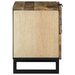 Cabinet de Noapte 40x33.5x46 cm Lemn Masiv de Mango și Lemn Ingineresc - WALTI WALTI