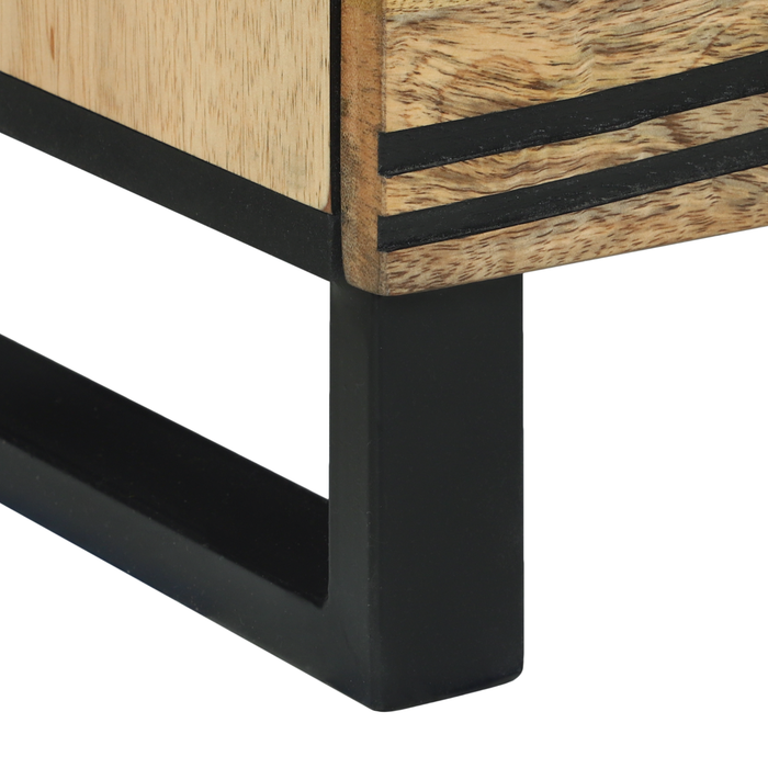 Cabinet noptieră 40x33x46 cm Lemn Solid de Mango - WALTI WALTI