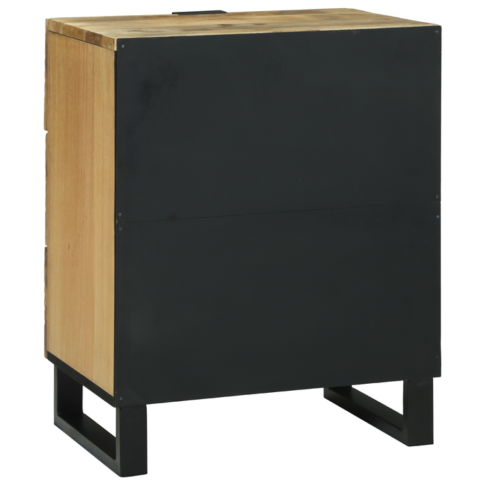 Cabinet de noapte 50x33x60 cm Lemn solid Mango - WALTI WALTI