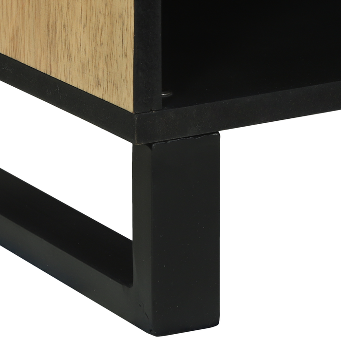 Cabinet TV - 100 x 33.5 x 46 cm, făcut din lemn masiv de mango. - WALTI WALTI