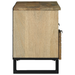 Dulap TV , 100x33.5x46 cm, din lemn solid de mango - WALTI WALTI