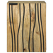 Cabinet de Perete pentru Baie 38x33.5x48 cm Lemn Masiv de Mango și Lemn Inginerit - WALTI WALTI