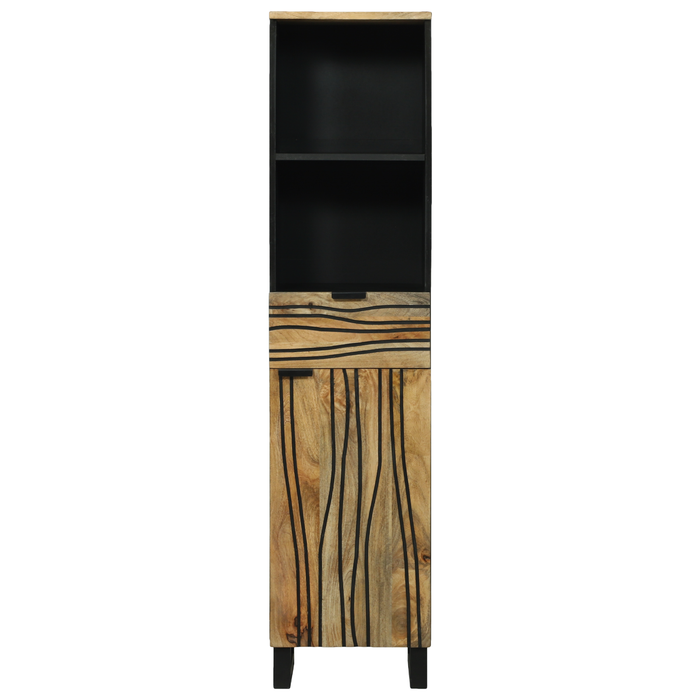 Cabinet de baie 38x33.5x160 cm Lemn Masiv Mango - WALTI WALTI
