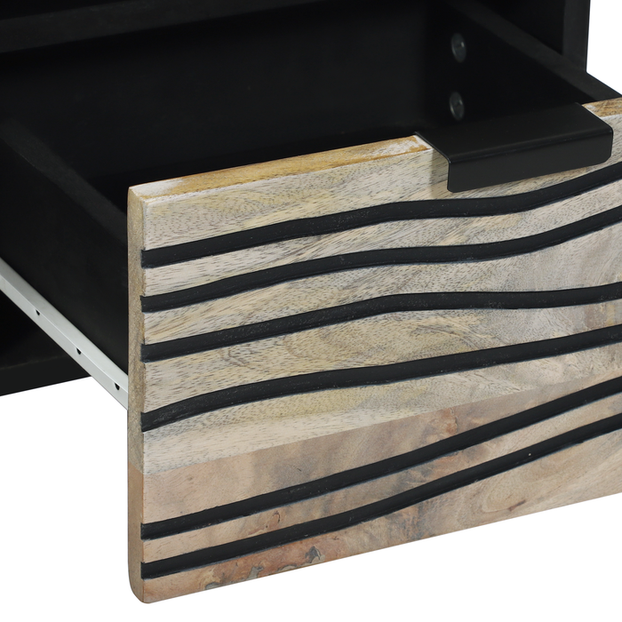 Dulapuri și suporturi pentru stocarea media Alb și negru - WALTI WALTI