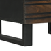 Noptiere 2 buc 40x33.5x46 cm Lemn masiv de mango - WALTI WALTI