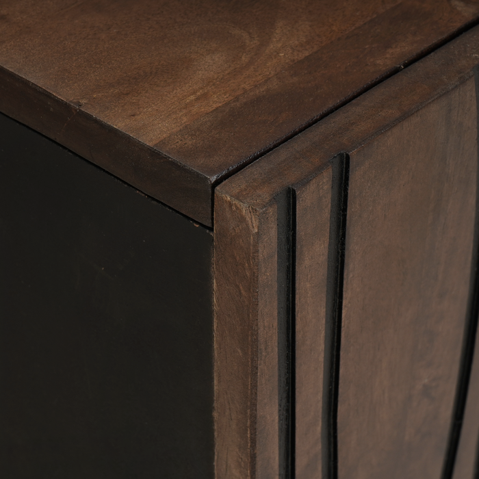 Sideboard 60x33.5x75 cm din lemn masiv de mango - WALTI WALTI