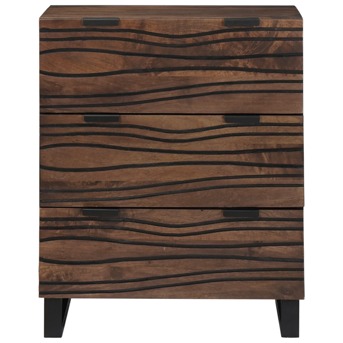 Comodă 60x33,5x75 cm Lemn masiv Mango - WALTI WALTI