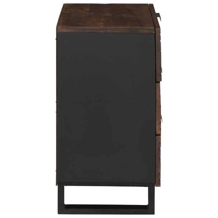 Cabinet de noapte 50x33x60 cm din lemn solid de mango și lemn compus - WALTI WALTI