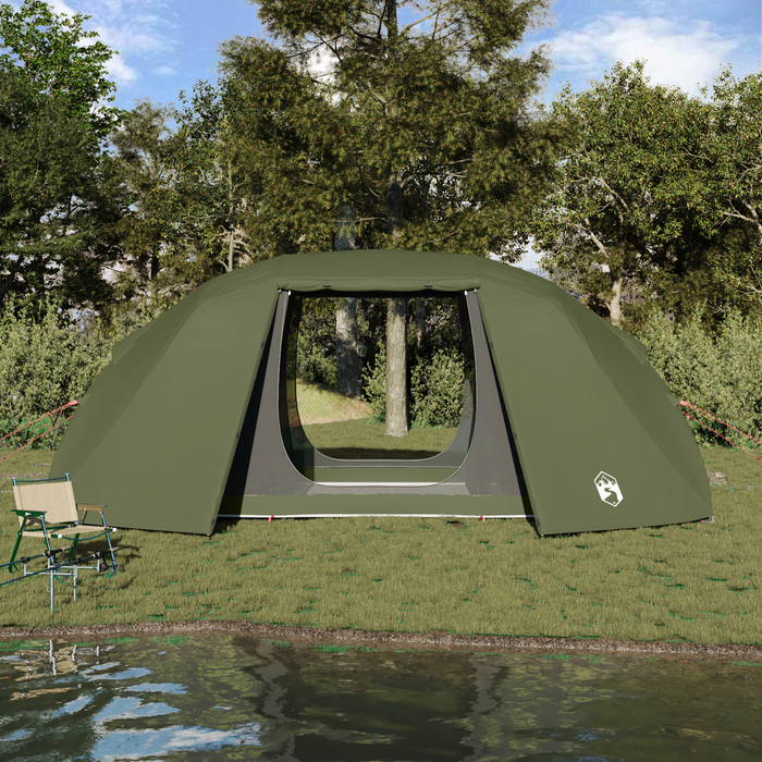 Cort de pescuit Verde Oliv Poliester 7-Persoane Durabil - WALTI WALTI