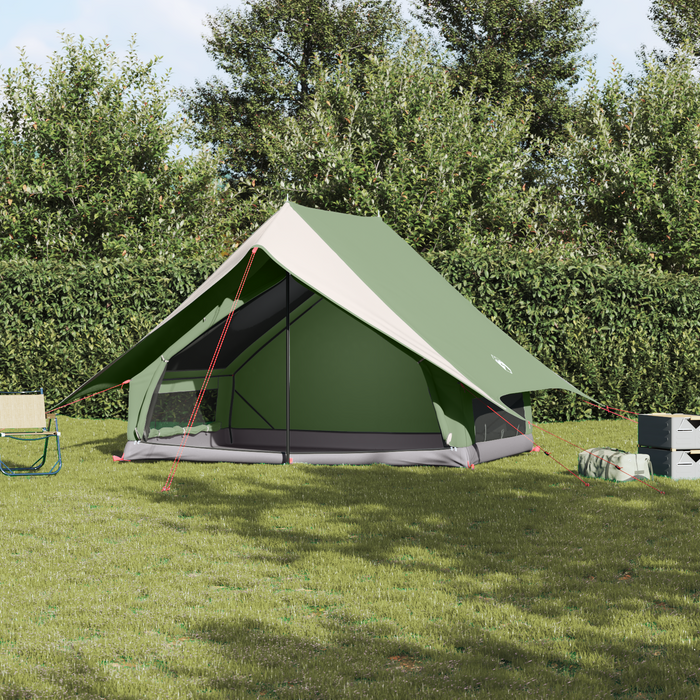 Cort Camping A 5 Persoane Verde Impermeabil - WALTI WALTI