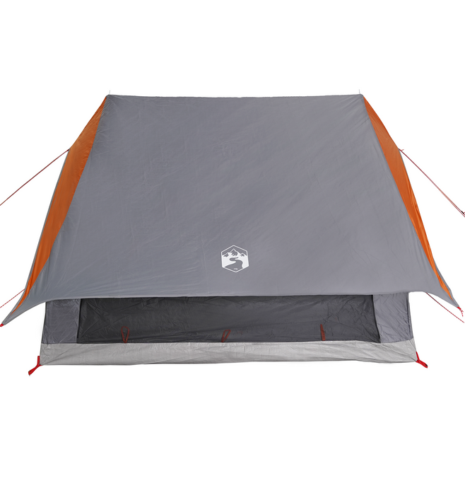 Cort de Camping Tip A 5-Persoane Gri și Portocaliu Waterproof - WALTI WALTI