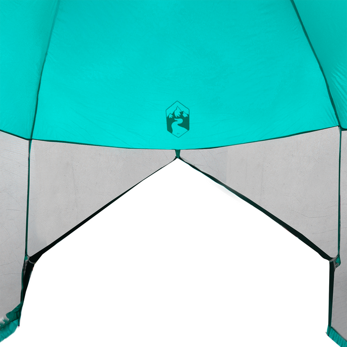 Plasă de țânțari de camping cu ușă verde 4 pers. impermeabil - WALTI WALTI