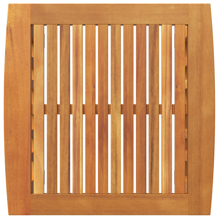 Masă laterală de grădină, maro, 45x45x50 cm, lemn masiv acacia - WALTI WALTI