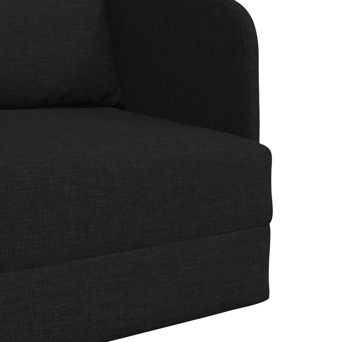 Sofa Pat 2-in-1 Negru 65x80x83 cm Material - WALTI WALTI