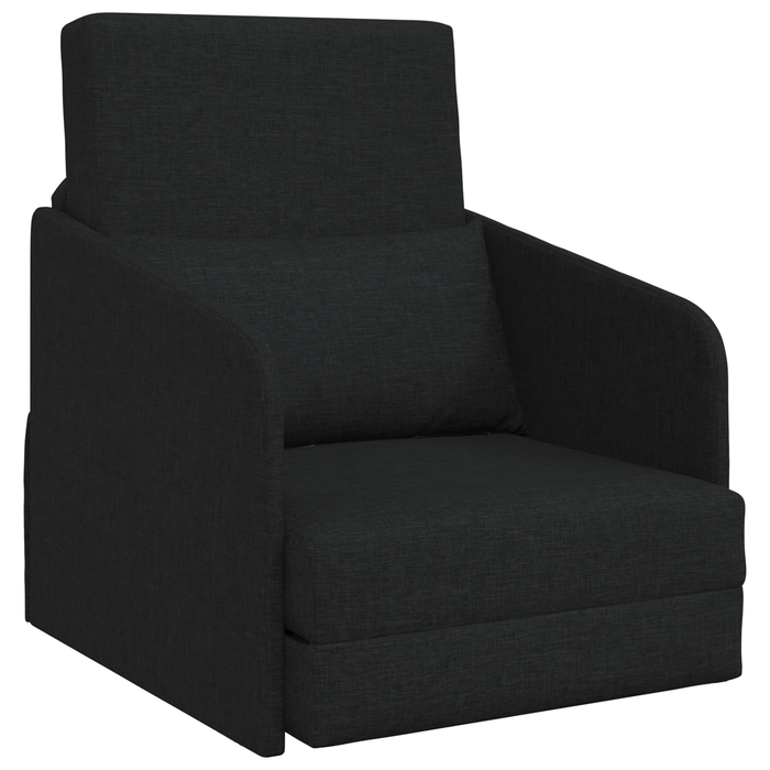 Sofa Pat 2-in-1 Negru 65x80x83 cm Material - WALTI WALTI