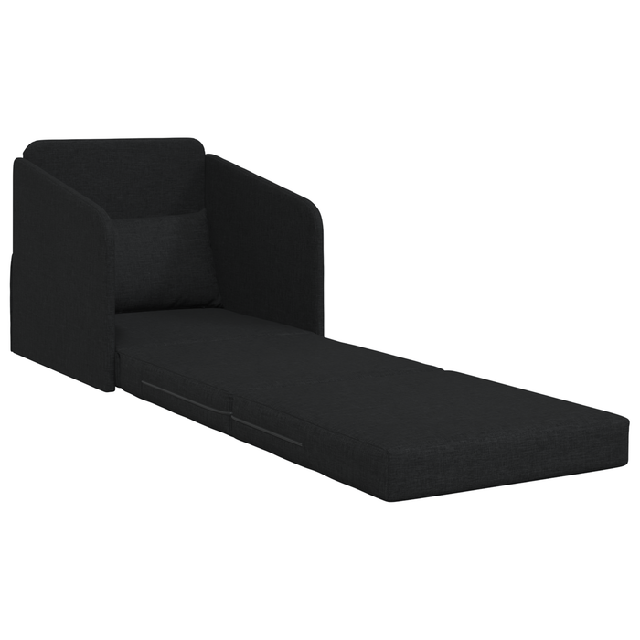 Sofa Pat 2-in-1 Negru 65x80x83 cm Material - WALTI WALTI