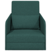 Sofa Pat pe Podea 2-in-1 Verde închis 65x80x83 cm Material - WALTI WALTI