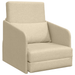 Sofa Pat 2 în 1 Crem 65x80x83 cm Țesătură - WALTI WALTI