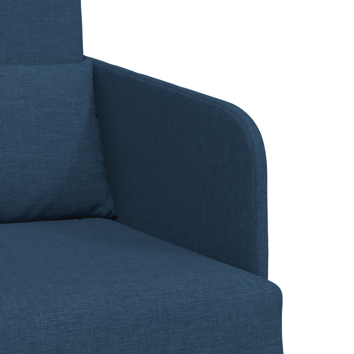 Sofa Pat pentru Podea 2-in-1 Albastru 65x80x83 cm Material - WALTI WALTI