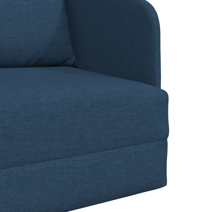 Sofa Pat pentru Podea 2-in-1 Albastru 65x80x83 cm Material - WALTI WALTI