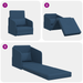 Sofa Pat pentru Podea 2-in-1 Albastru 65x80x83 cm Material - WALTI WALTI