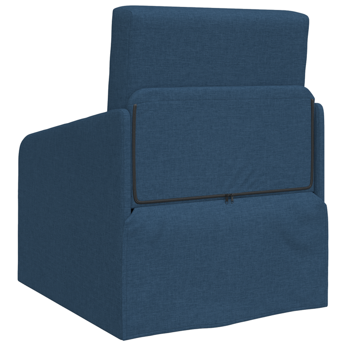Sofa Pat pentru Podea 2-in-1 Albastru 65x80x83 cm Material - WALTI WALTI
