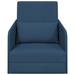 Sofa Pat pentru Podea 2-in-1 Albastru 65x80x83 cm Material - WALTI WALTI