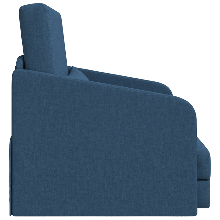Sofa Pat pentru Podea 2-in-1 Albastru 65x80x83 cm Material - WALTI WALTI