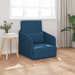 Sofa Pat pentru Podea 2-in-1 Albastru 65x80x83 cm Material - WALTI WALTI