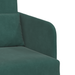 Canapea Pat 2-in-1 Verde Închis 65x80x83 cm Catifea - WALTI WALTI