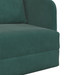 Canapea Pat 2-in-1 Verde Închis 65x80x83 cm Catifea - WALTI WALTI