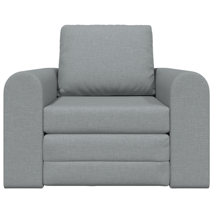 Canapea Pat 2-in-1 Gri Deschis 98x71x83 cm Material Textil - WALTI WALTI