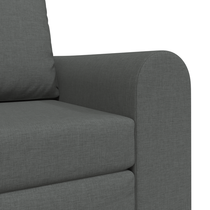 Sofa extensibil 2-în-1 gri închis 98x71x83 cm țesătură - WALTI WALTI