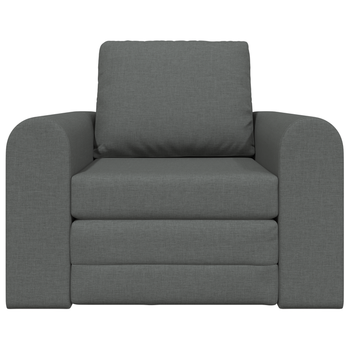 Sofa extensibil 2-în-1 gri închis 98x71x83 cm țesătură - WALTI WALTI