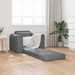 Sofa extensibil 2-în-1 gri închis 98x71x83 cm țesătură - WALTI WALTI