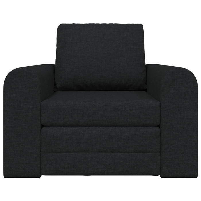 Sofa Pat 2 în 1 Negru 98x71x83 cm Țesătură - WALTI WALTI