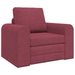 Canapea Pat 2-in-1 Bordo 98x71x83 cm Țesătură - WALTI WALTI