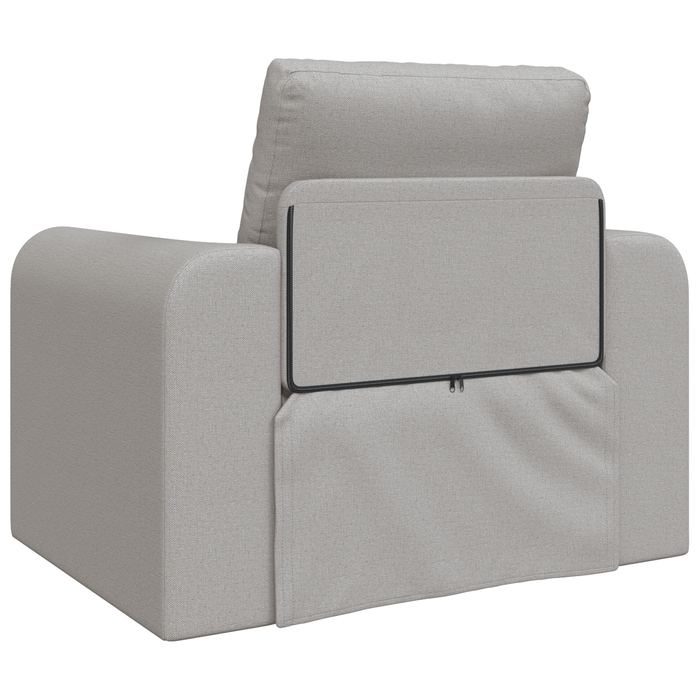 Canapea Pat 2 în 1 Gri Nor 98x71x83 cm Material textil - WALTI WALTI