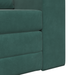 Canapea pat 2 în 1 verde închis 98x71x83 cm catifea - WALTI WALTI
