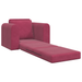 Sofa Pat 2 în 1 Roșu Vin 98x71x83 cm Catifea - WALTI WALTI