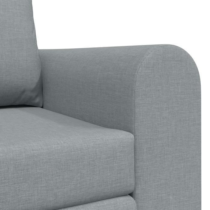 Canapea extensibilă 2 în 1 Gri deschis 148x71x83 cm Fabri - WALTI WALTI
