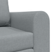 Canapea extensibilă 2 în 1 Gri deschis 148x71x83 cm Fabri - WALTI WALTI
