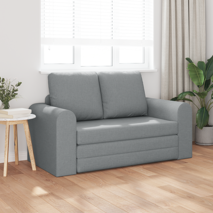 Canapea extensibilă 2 în 1 Gri deschis 148x71x83 cm Fabri - WALTI WALTI
