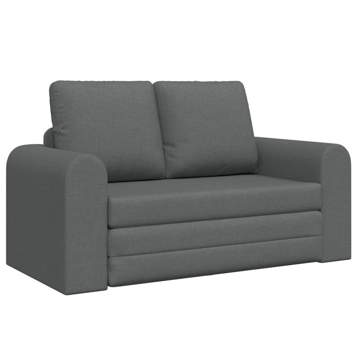Canapea Pat 2 în 1 Gri închis 148x71x83 cm Stofă - WALTI WALTI